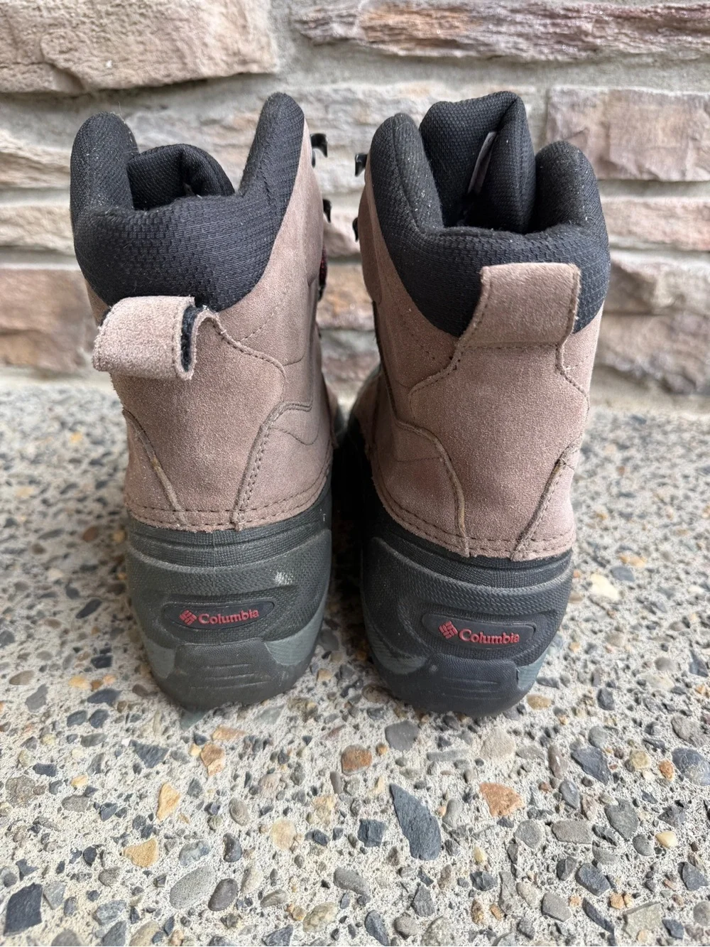 Columbia Brown and Black Insulated Winter Boots - 200 Grams Thermolite 11